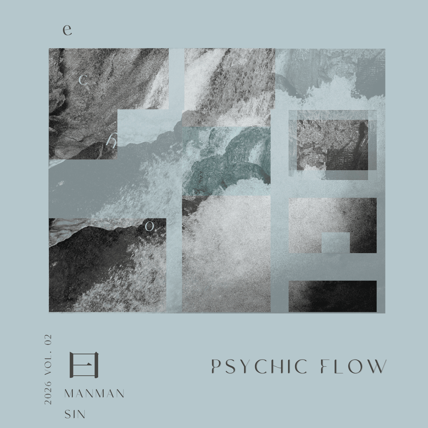 Original ECHO album design using the designer's own landscape photography.